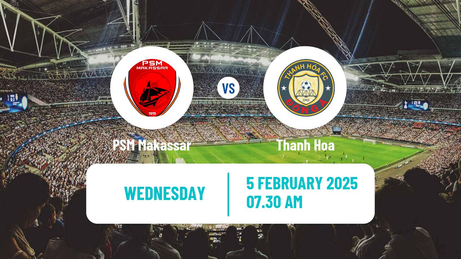 Soccer ASEAN Club Championship PSM Makassar - Thanh Hoa