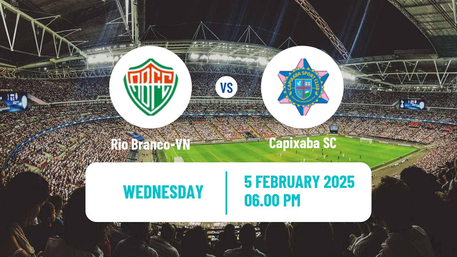 Football Brazilian Campeonato Capixaba Rio Branco-VN - Capixaba SC