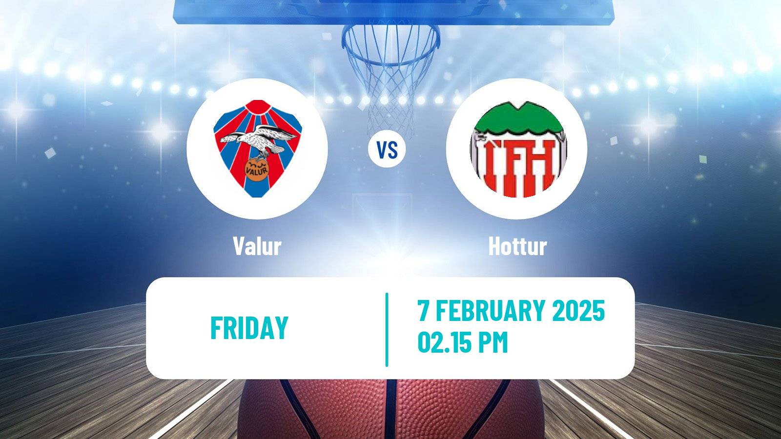 Basketball Icelandic Premier League Basketball Valur - Hottur