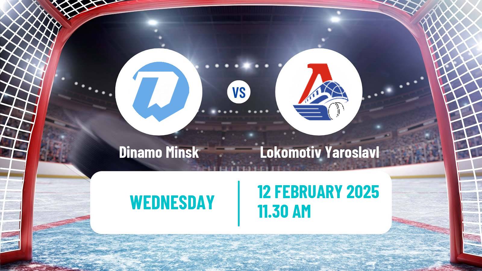 Hockey KHL Dinamo Minsk - Lokomotiv Yaroslavl