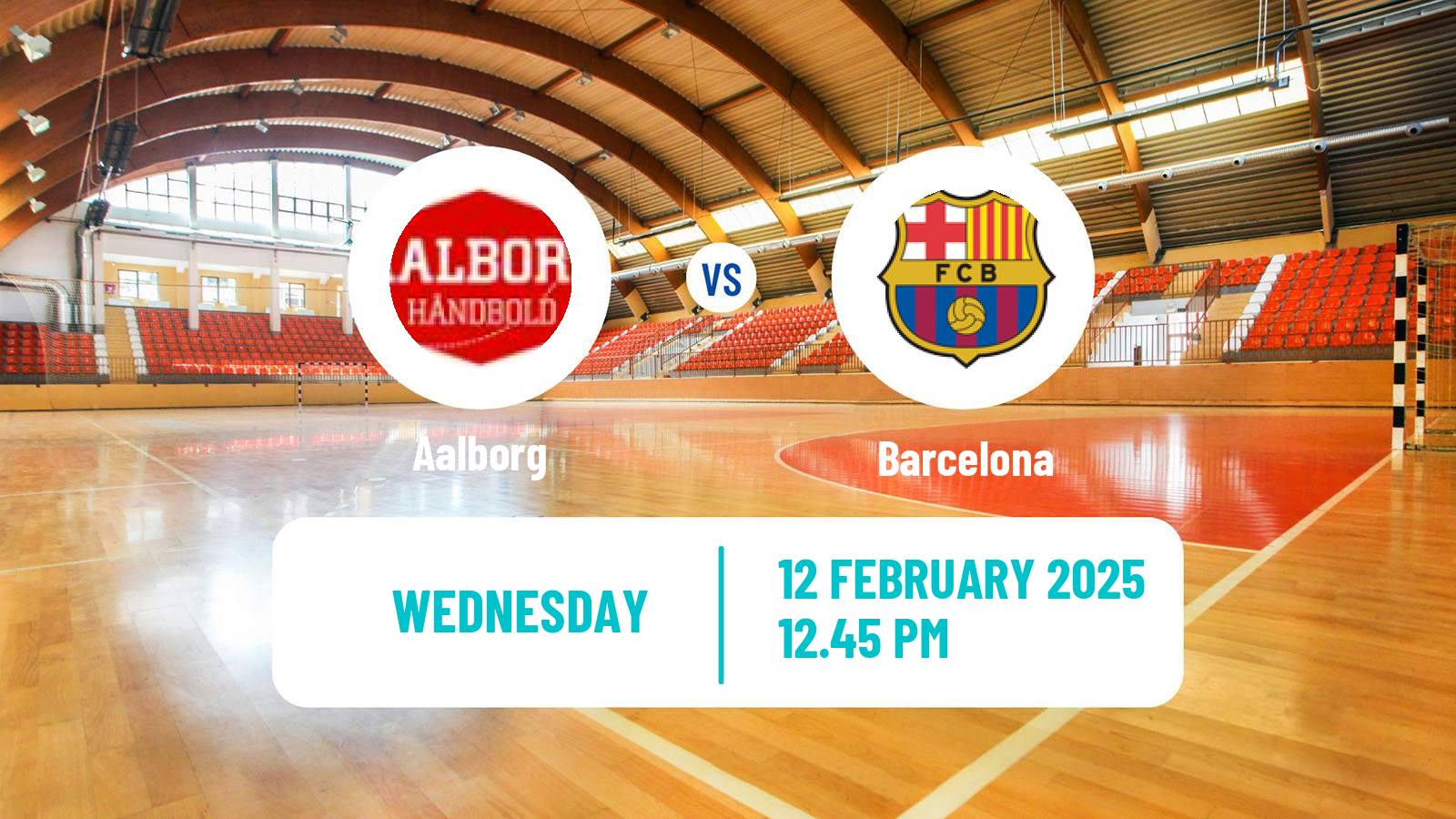Handball EHF Champions League Aalborg - Barcelona