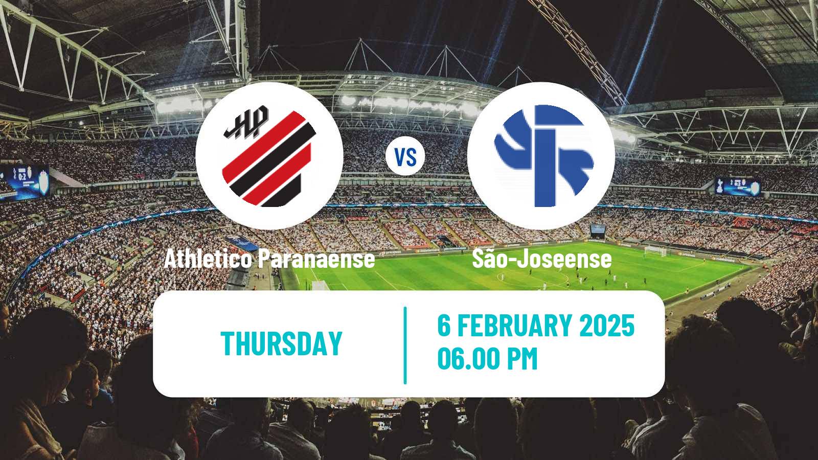 Soccer Brazilian Campeonato Paranaense Athletico Paranaense - São-Joseense