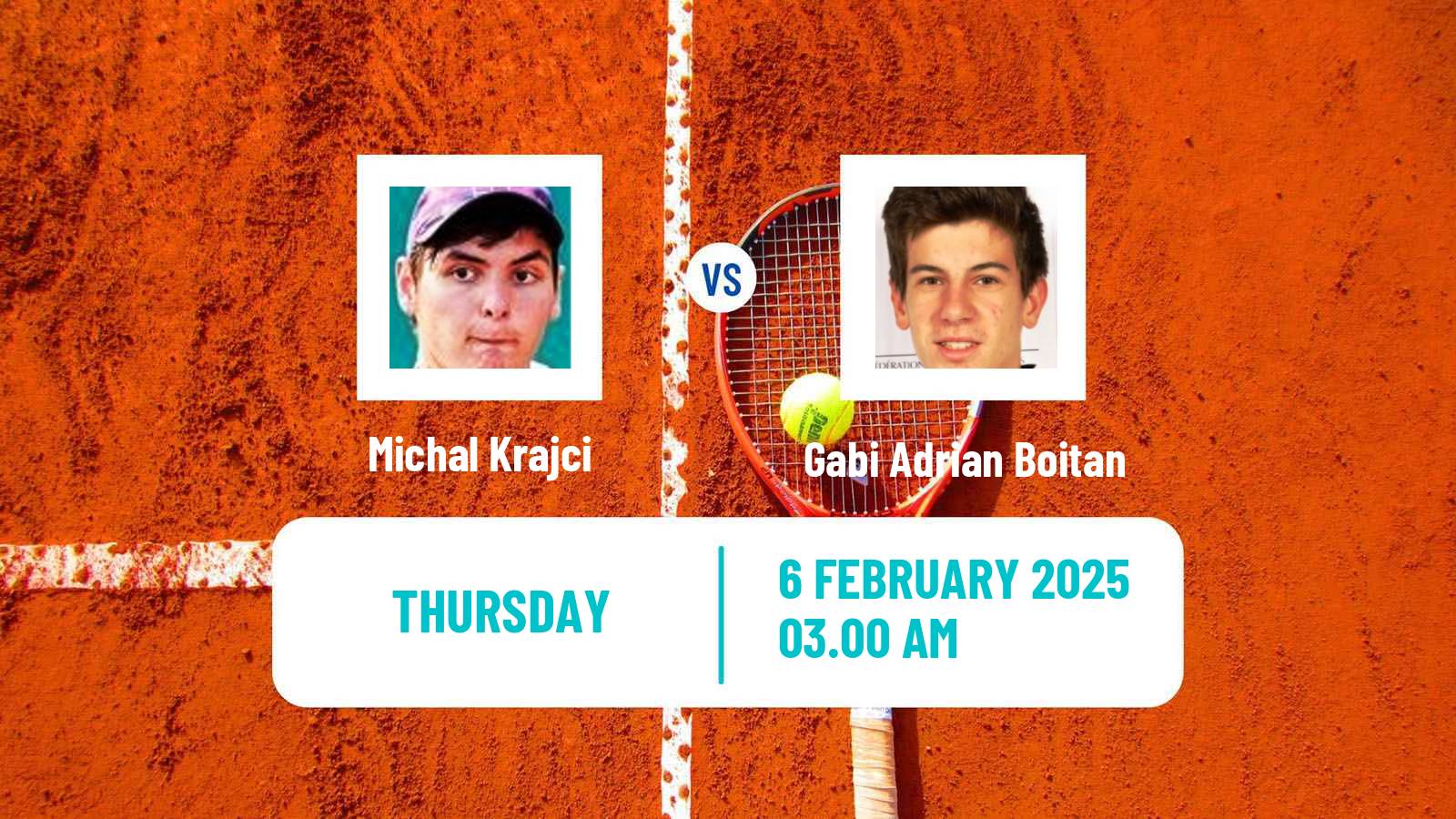 Tennis ITF M15 Sharm Elsheikh 2 Men Michal Krajci - Gabi Adrian Boitan