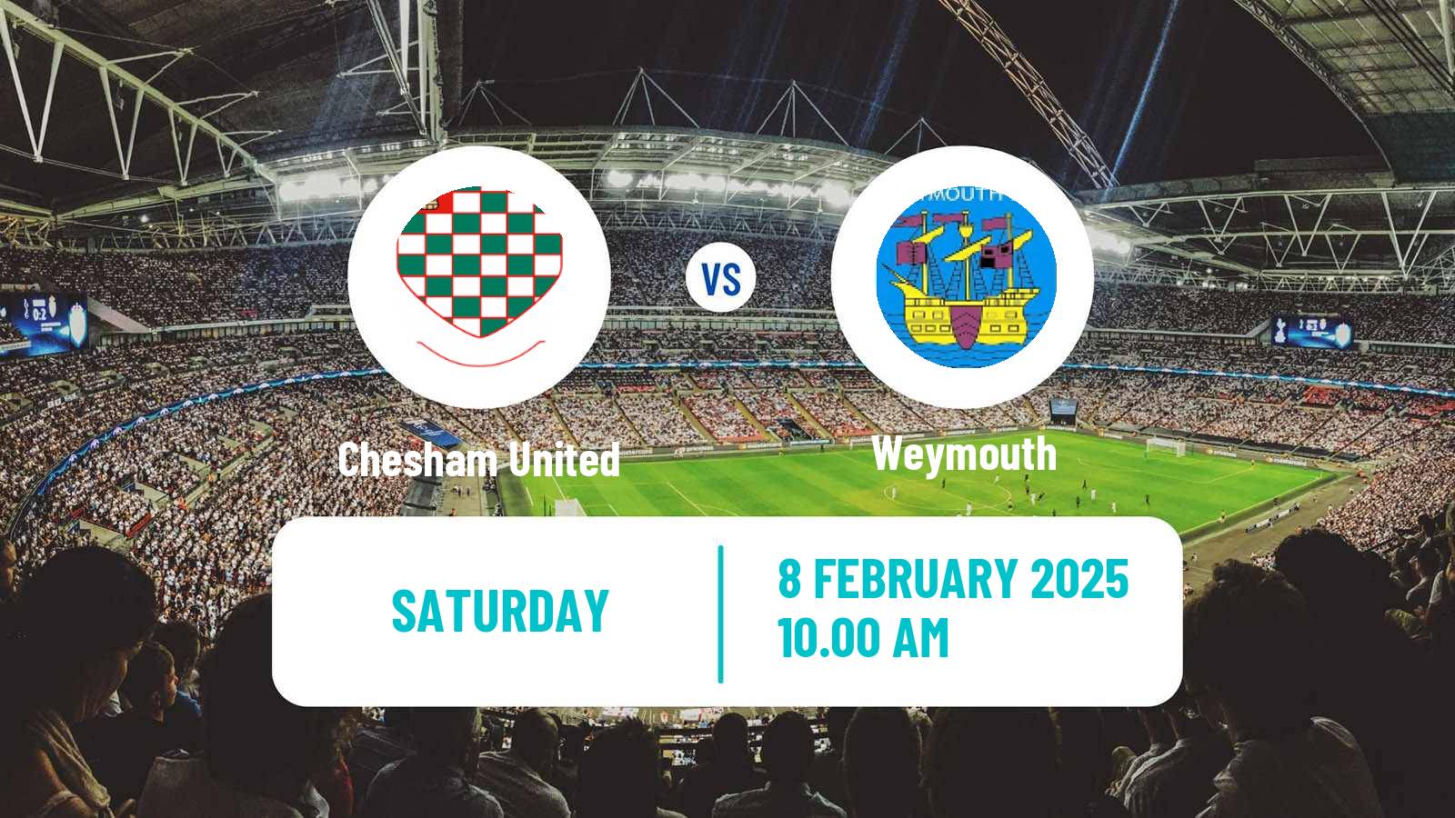 Soccer English National League South Chesham United - Weymouth