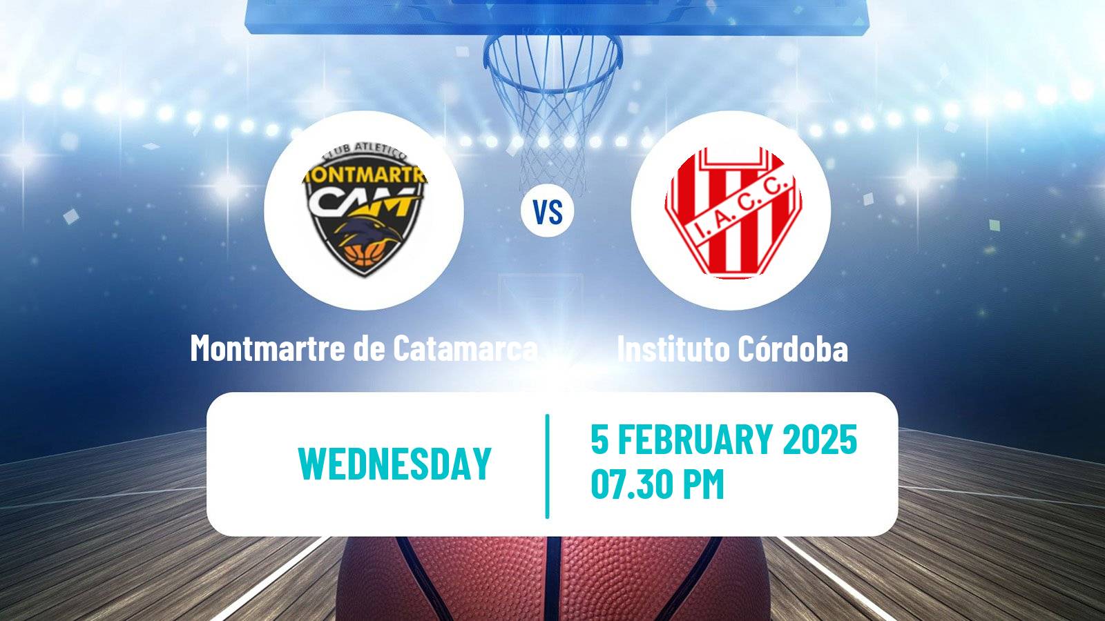 Basketball Argentinian Liga Femenina Basketball Montmartre de Catamarca - Instituto Córdoba