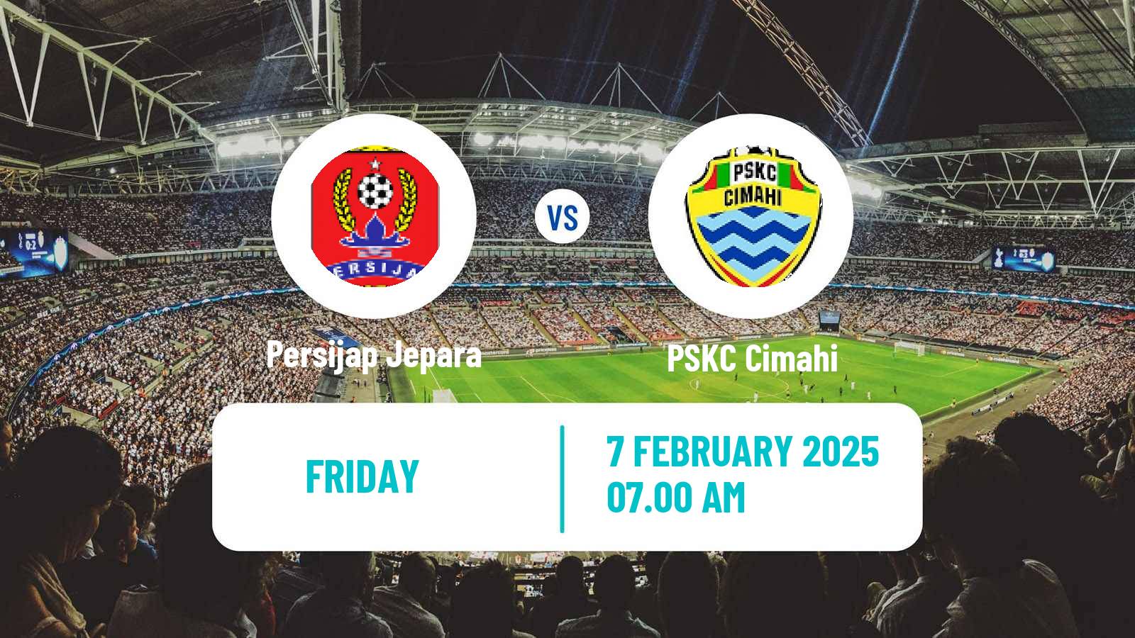 Soccer Indonesian Liga 2 Persijap Jepara - PSKC Cimahi