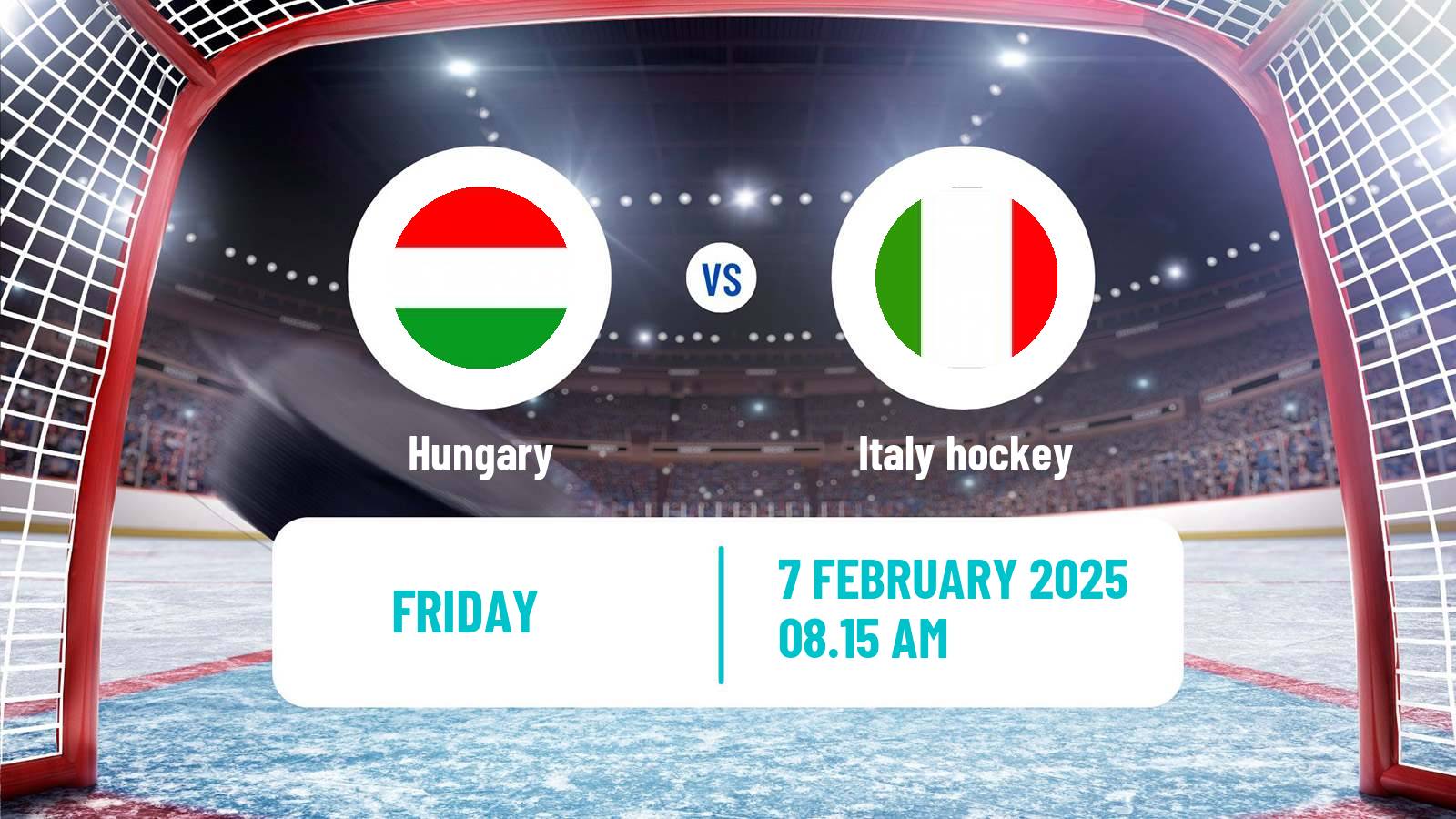 Hockey Ice Hockey International Tournament Poland Hungary - Italy