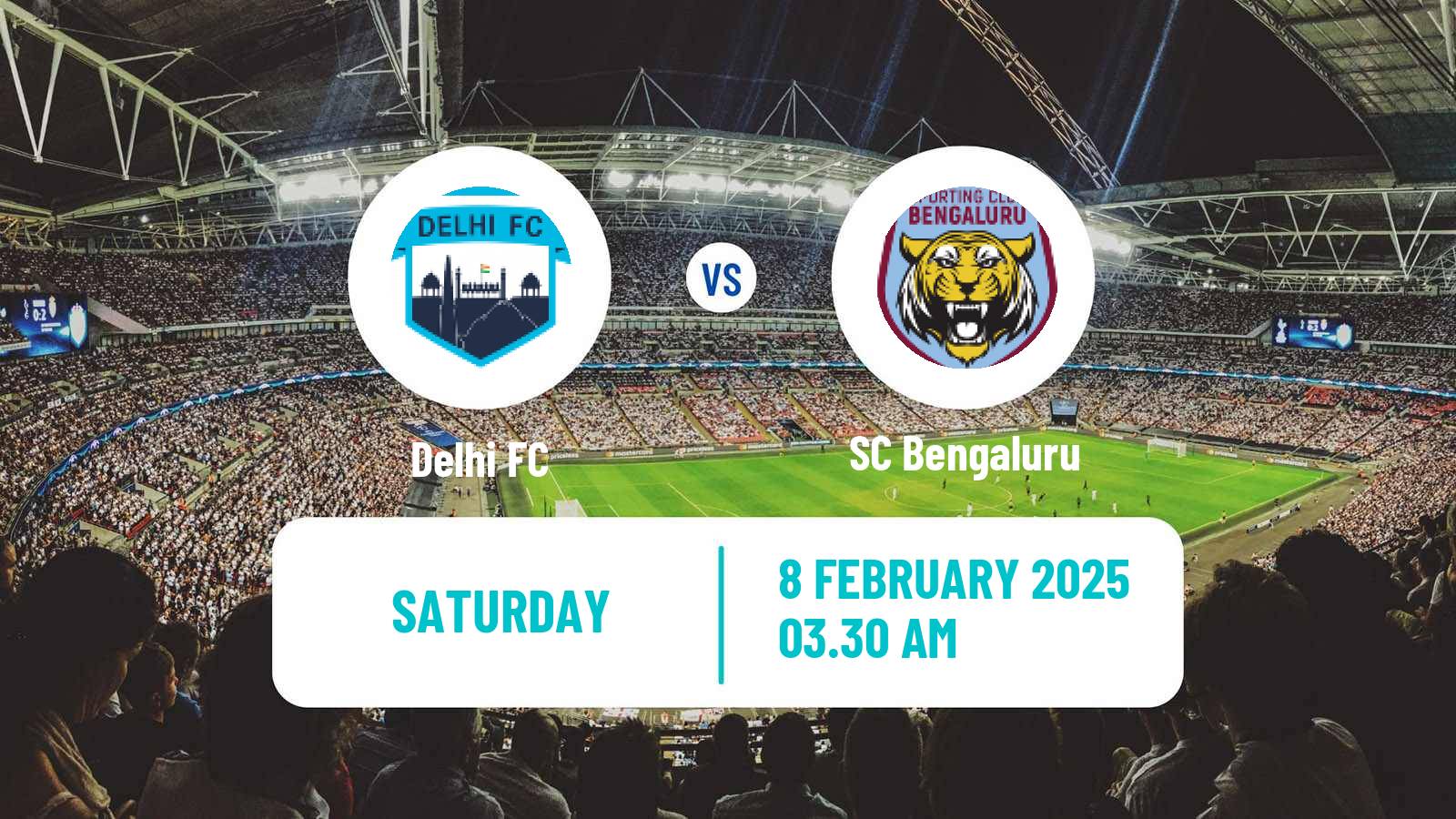 Soccer Indian I-League Delhi - SC Bengaluru