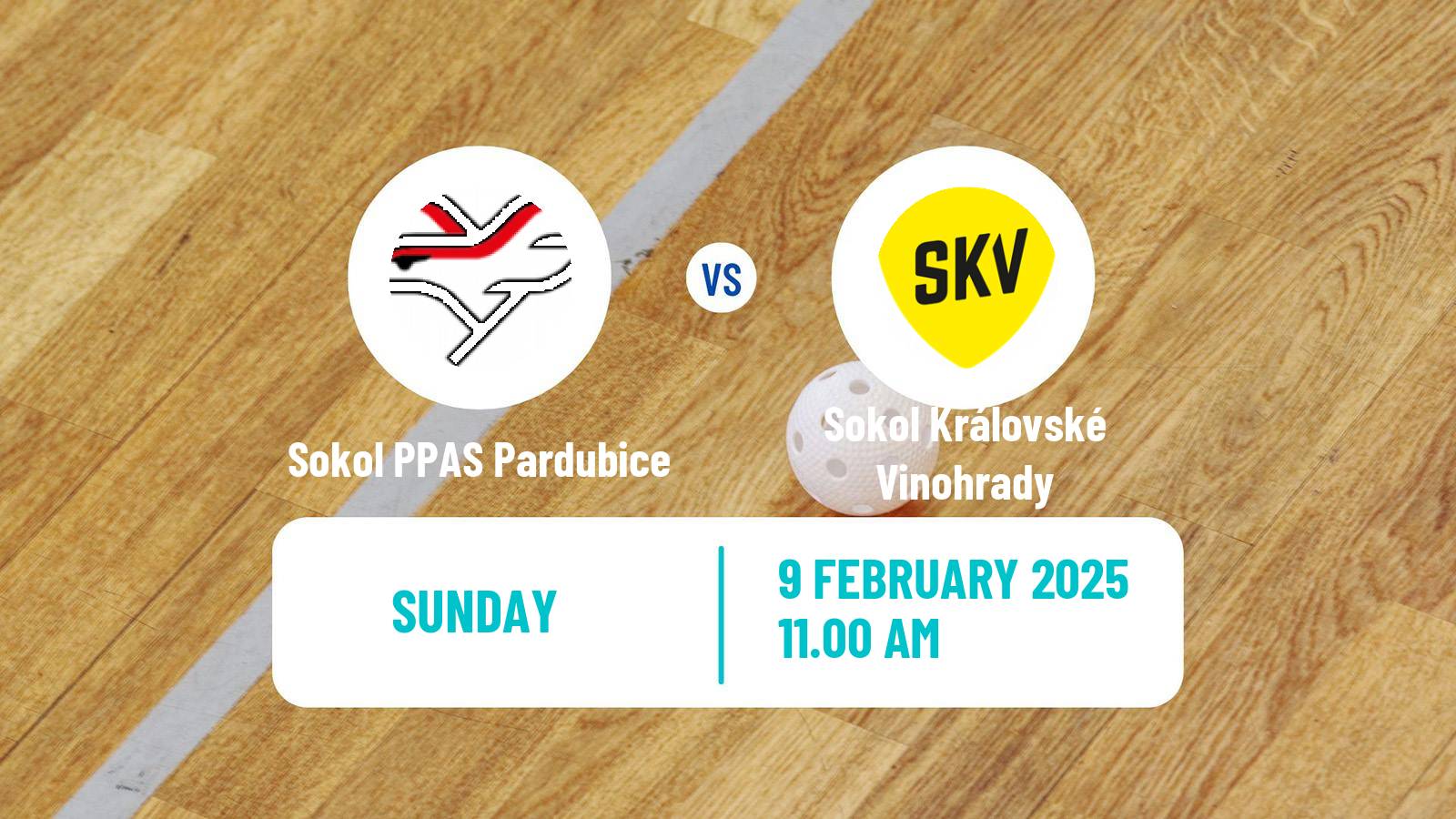 Floorball Czech Superliga Floorball Sokol PPAS Pardubice - Sokol Královské Vinohrady