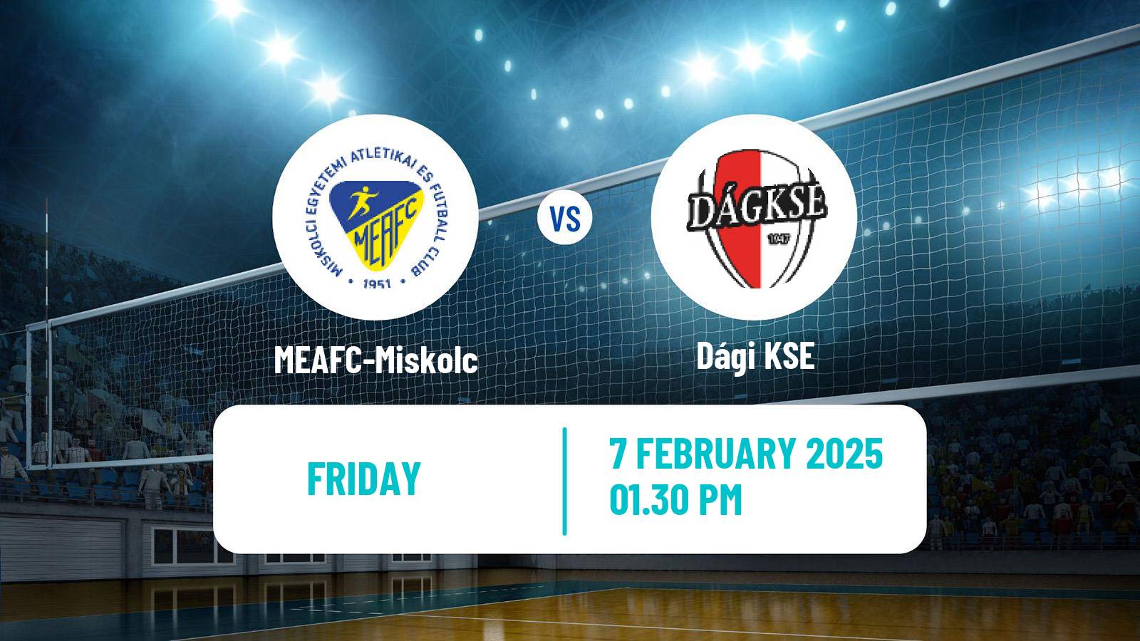 Volleyball Hungarian Extraliga Volleyball MEAFC-Miskolc - Dági