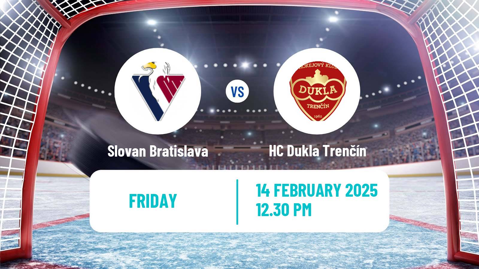 Hockey Slovak Extraliga Slovan Bratislava - HC Dukla Trenčín