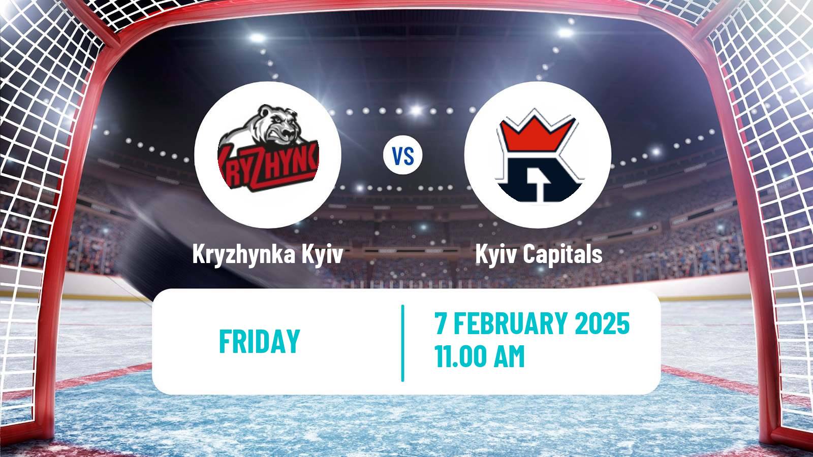 Hockey Ukrainian UHL Kryzhynka Kyiv - Kyiv Capitals