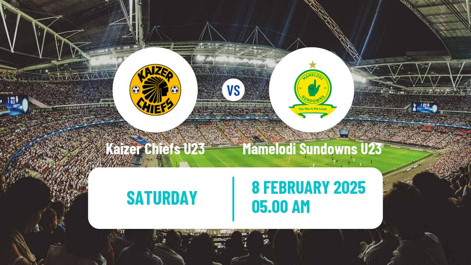 Football South African Diski Challenge Kaizer Chiefs U23 - Mamelodi Sundowns U23