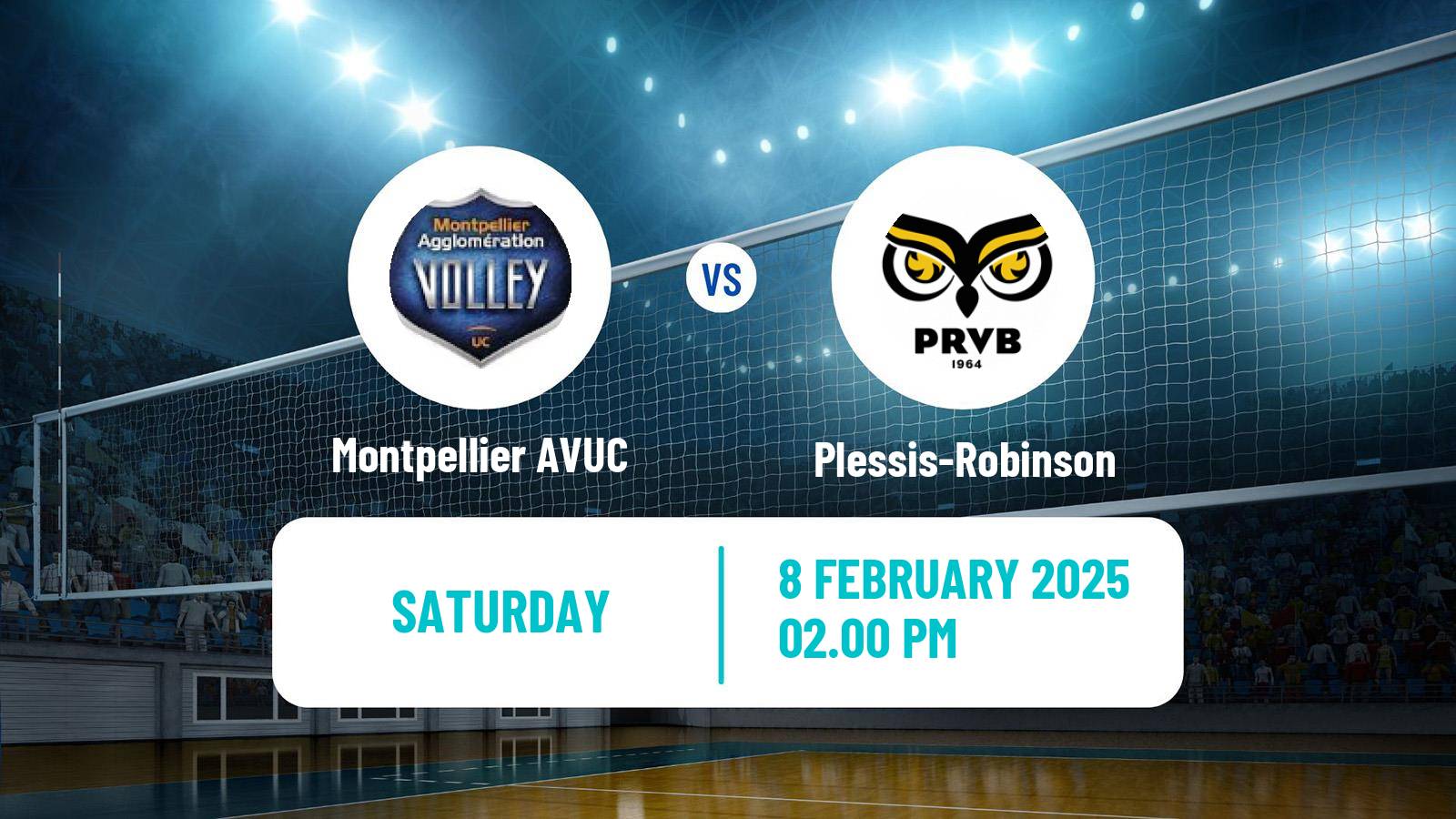 Volleyball French Ligue A Volleyball Montpellier - Plessis-Robinson