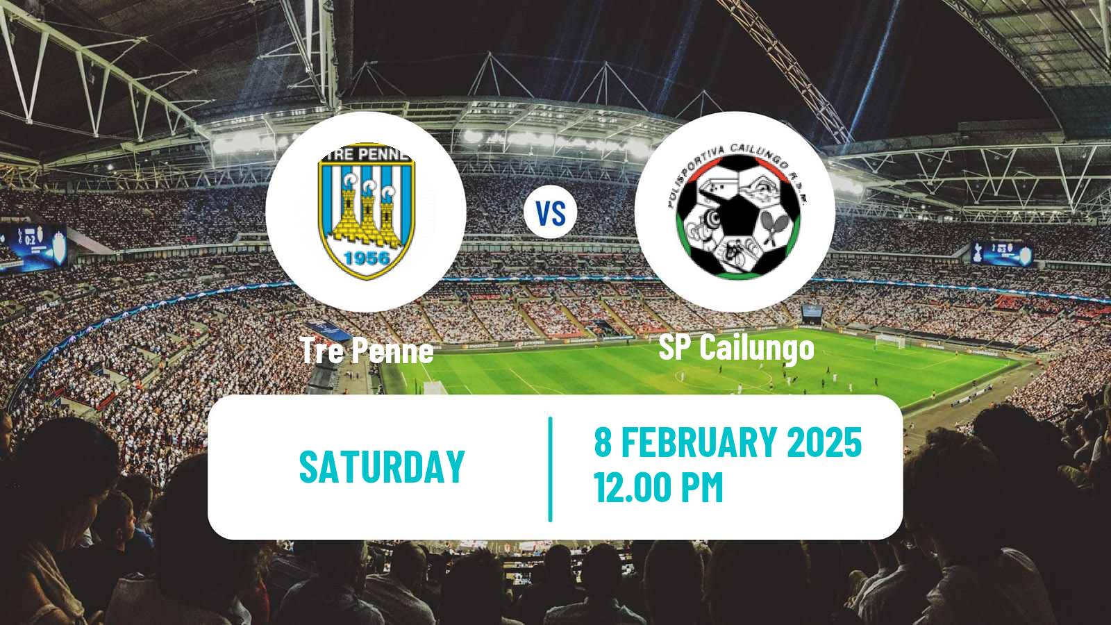 Soccer San Marino Campionato Sammarinese Tre Penne - Cailungo