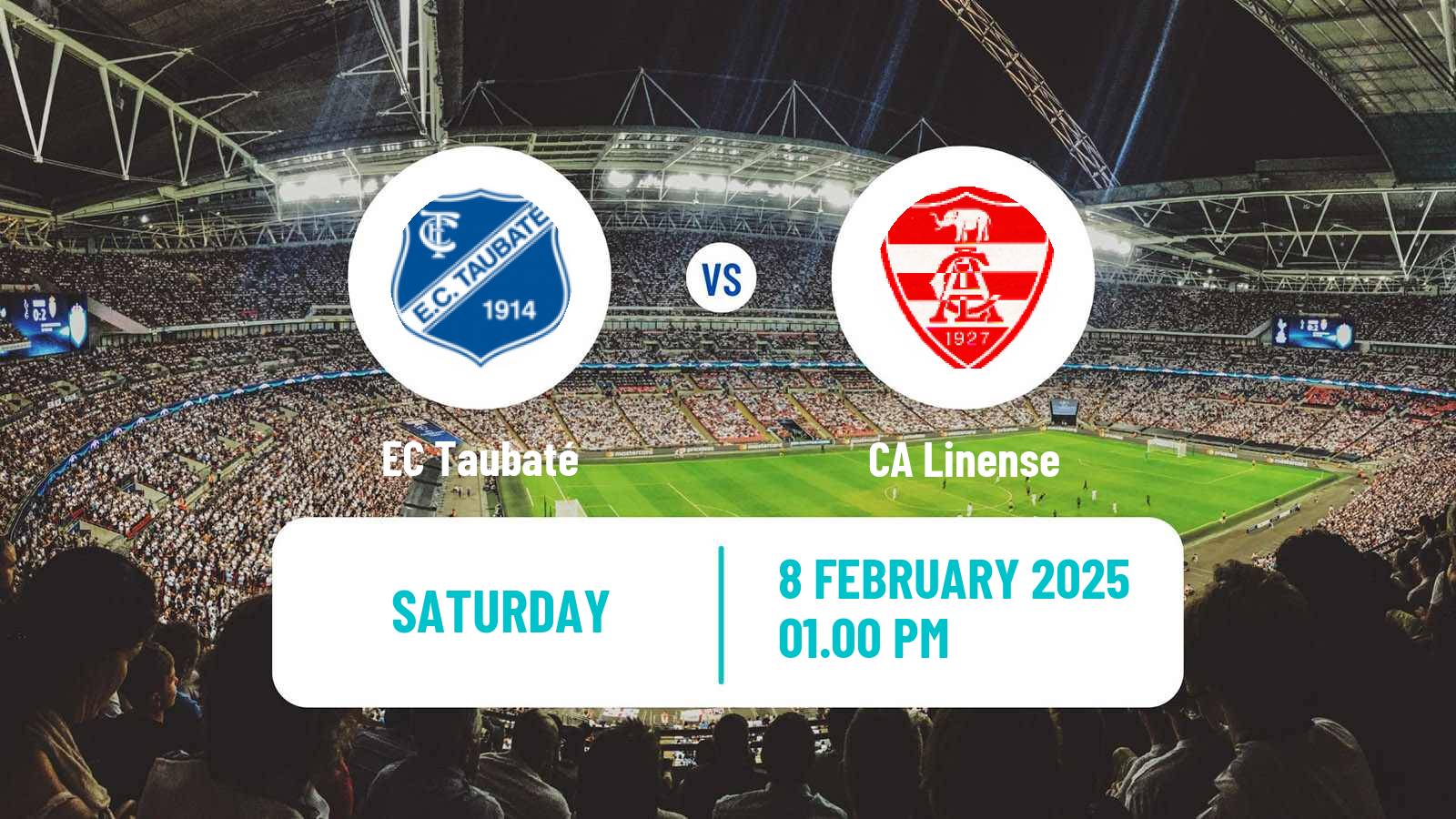 Soccer Brazilian Campeonato Paulista A2 Taubaté - Linense