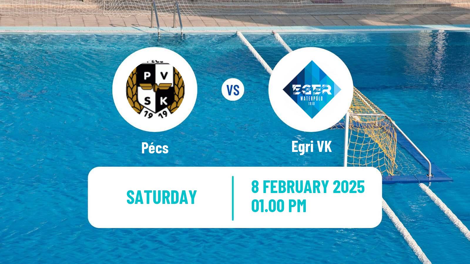 Water polo Hungarian OB I Water Polo Pécs - Egri VK