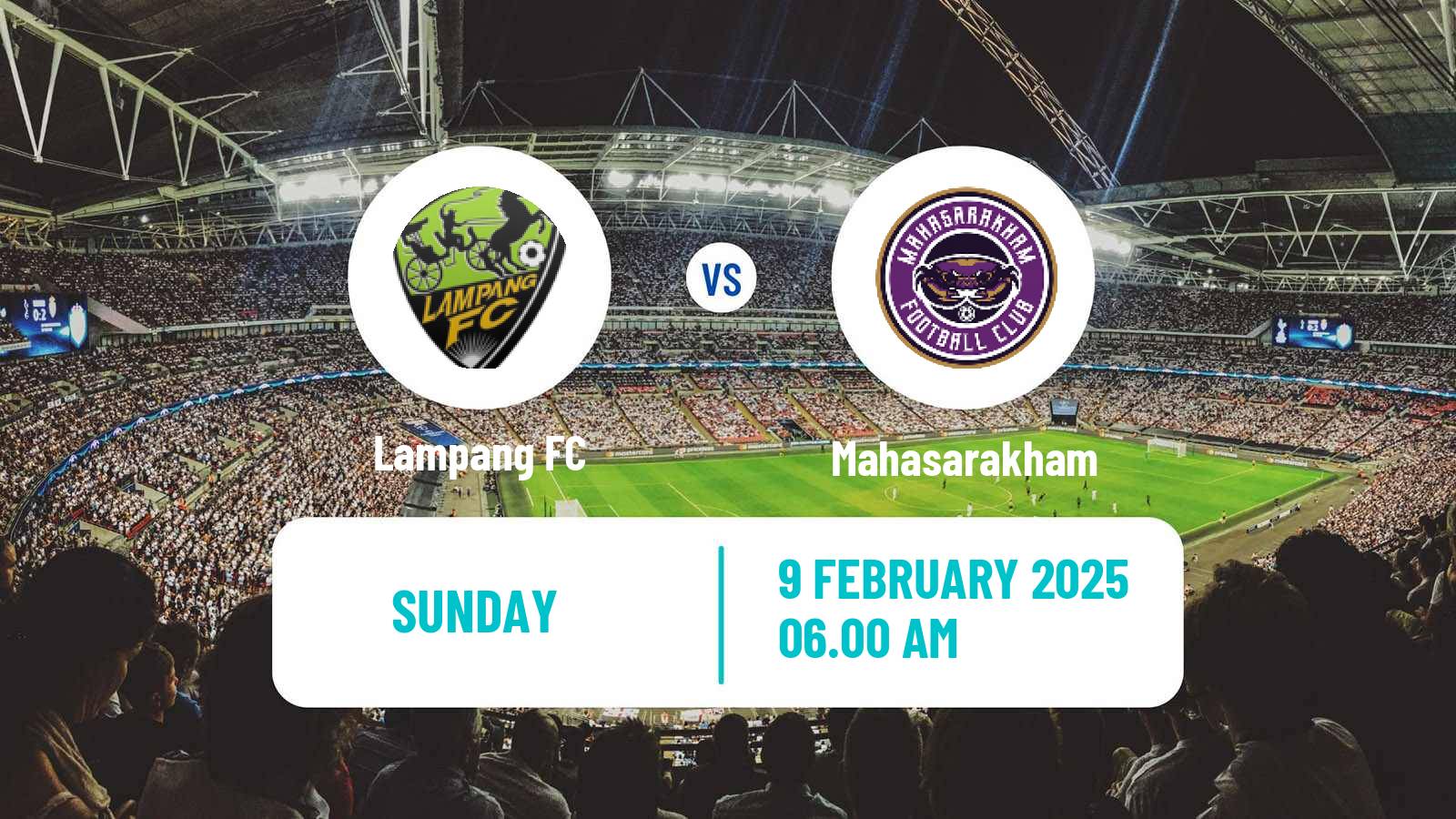 Soccer Thai League 2 Lampang - Mahasarakham