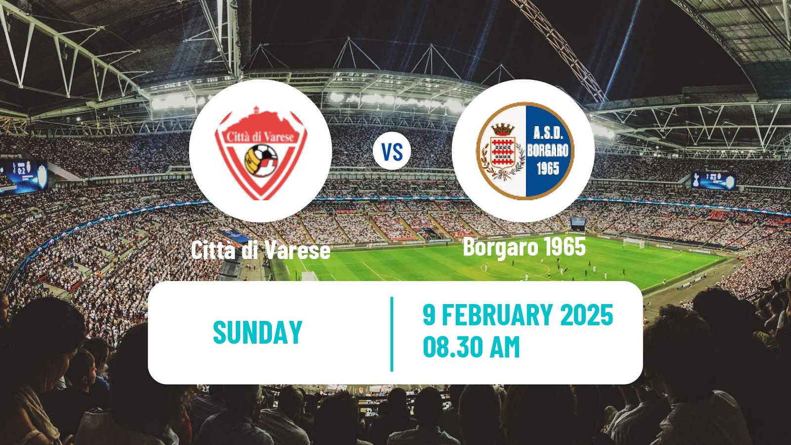 Soccer Italian Serie D - Group A Città di Varese - Borgaro