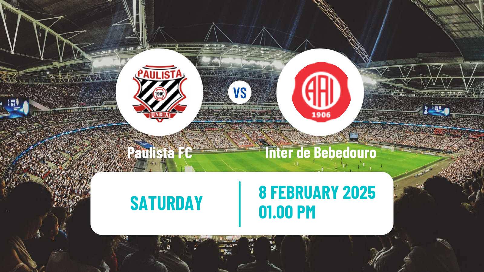 Soccer Brazilian Campeonato Paulista A4 Paulista - Inter de Bebedouro