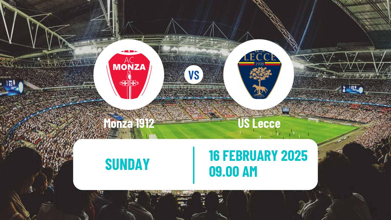 Football Italian Serie A Monza - Lecce