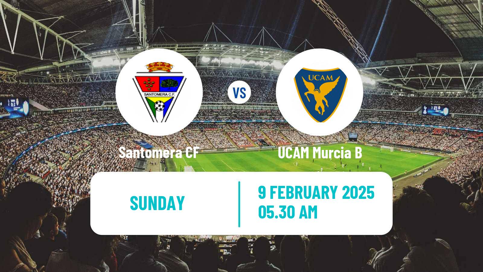 Soccer Spanish Tercera RFEF - Group 13 Santomera - UCAM Murcia B
