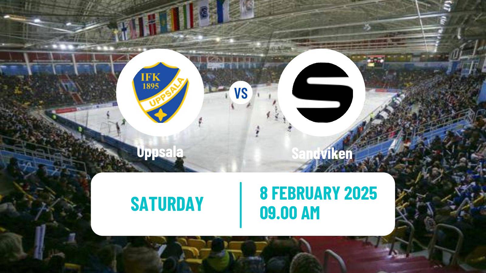 Bandy Swedish Elitserien Bandy Women Uppsala - Sandviken