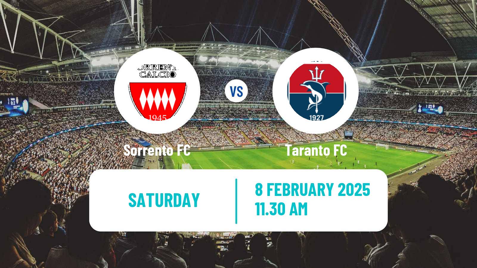 Football Italian Serie C Group C Sorrento - Taranto