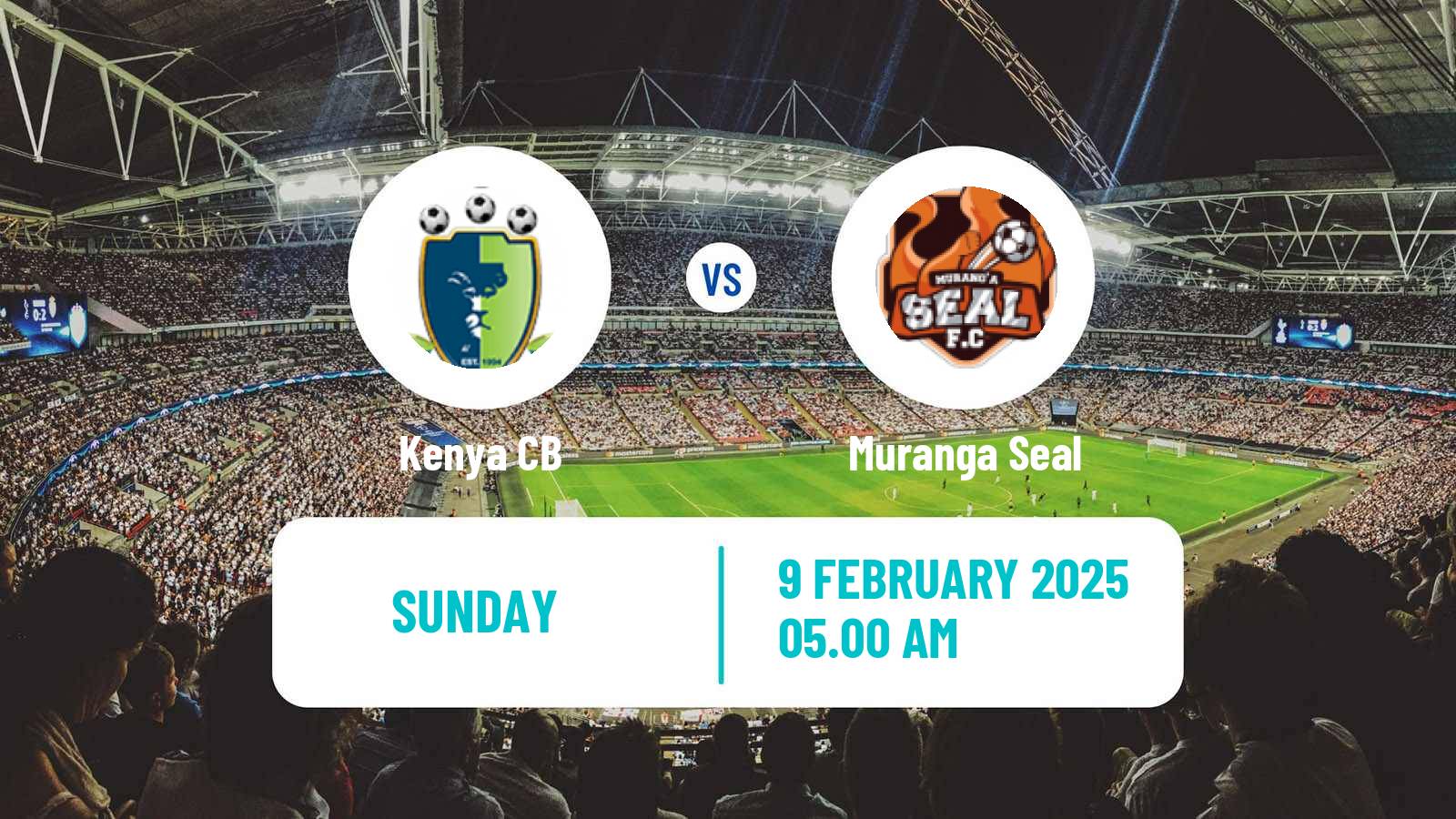 Soccer Kenyan Premier League Kenya CB - Muranga Seal