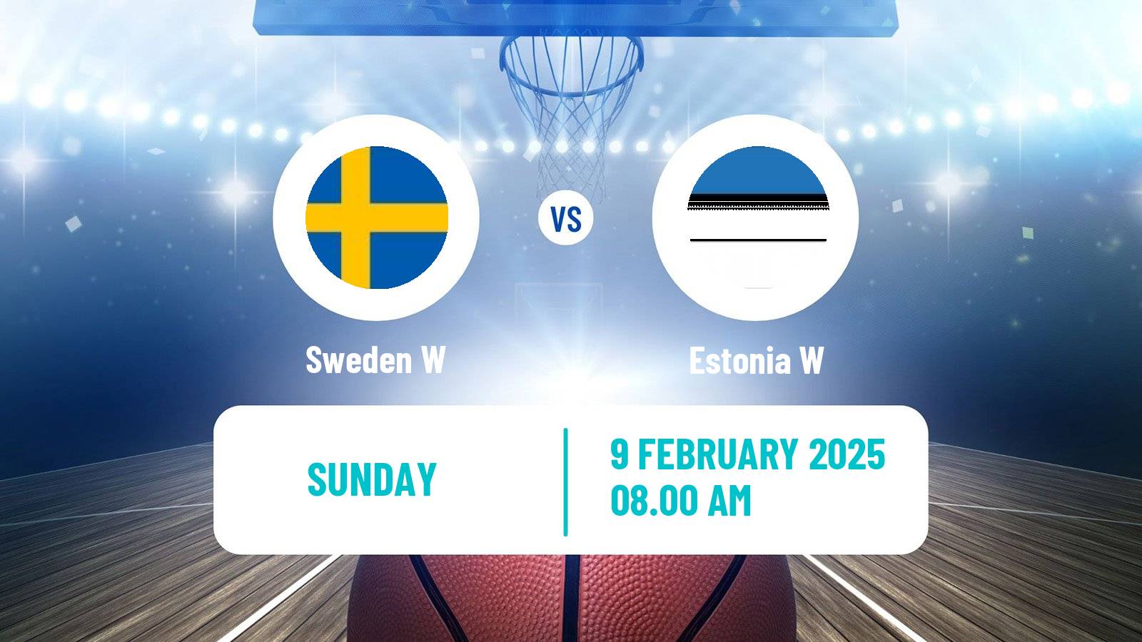 Basketball EuroBasket Women Sweden W - Estonia W