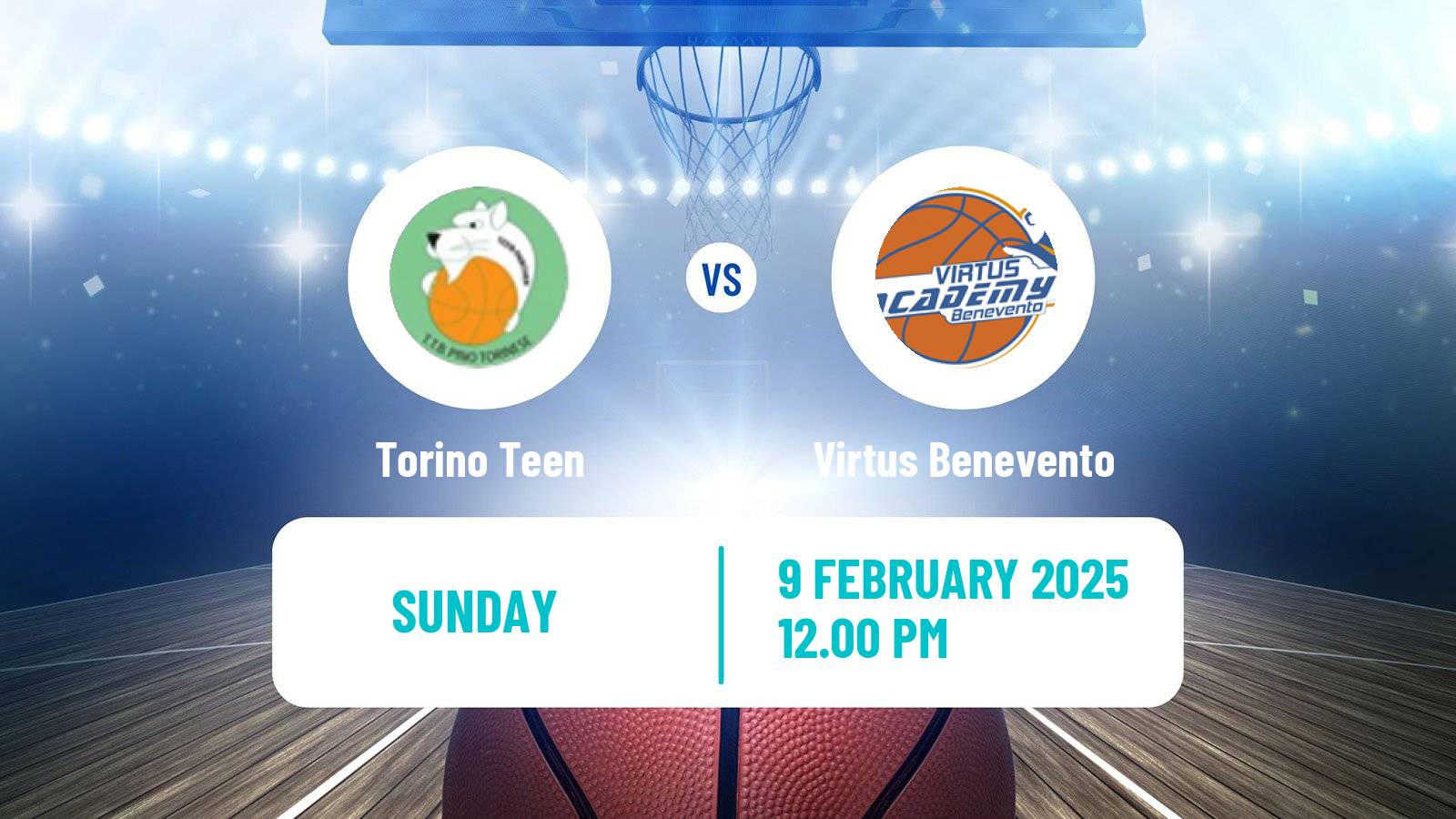 Basketball Serie A2 Basketball Women Group A Torino Teen - Virtus Benevento
