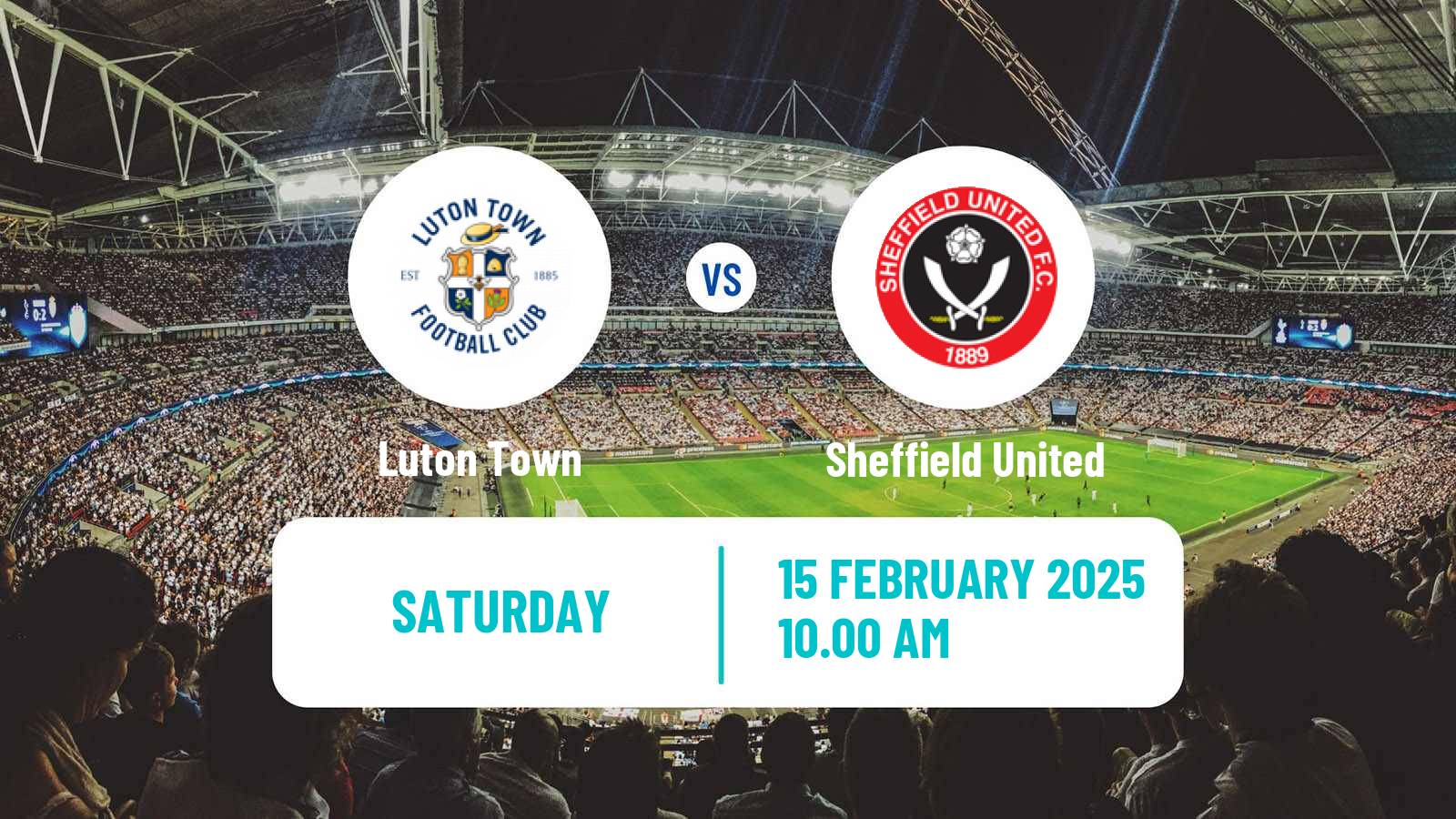 Soccer English League Championship Luton Town - Sheffield United