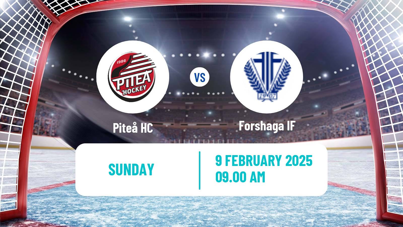 Hockey Swedish Hockey AllEttan Norra Piteå HC - Forshaga