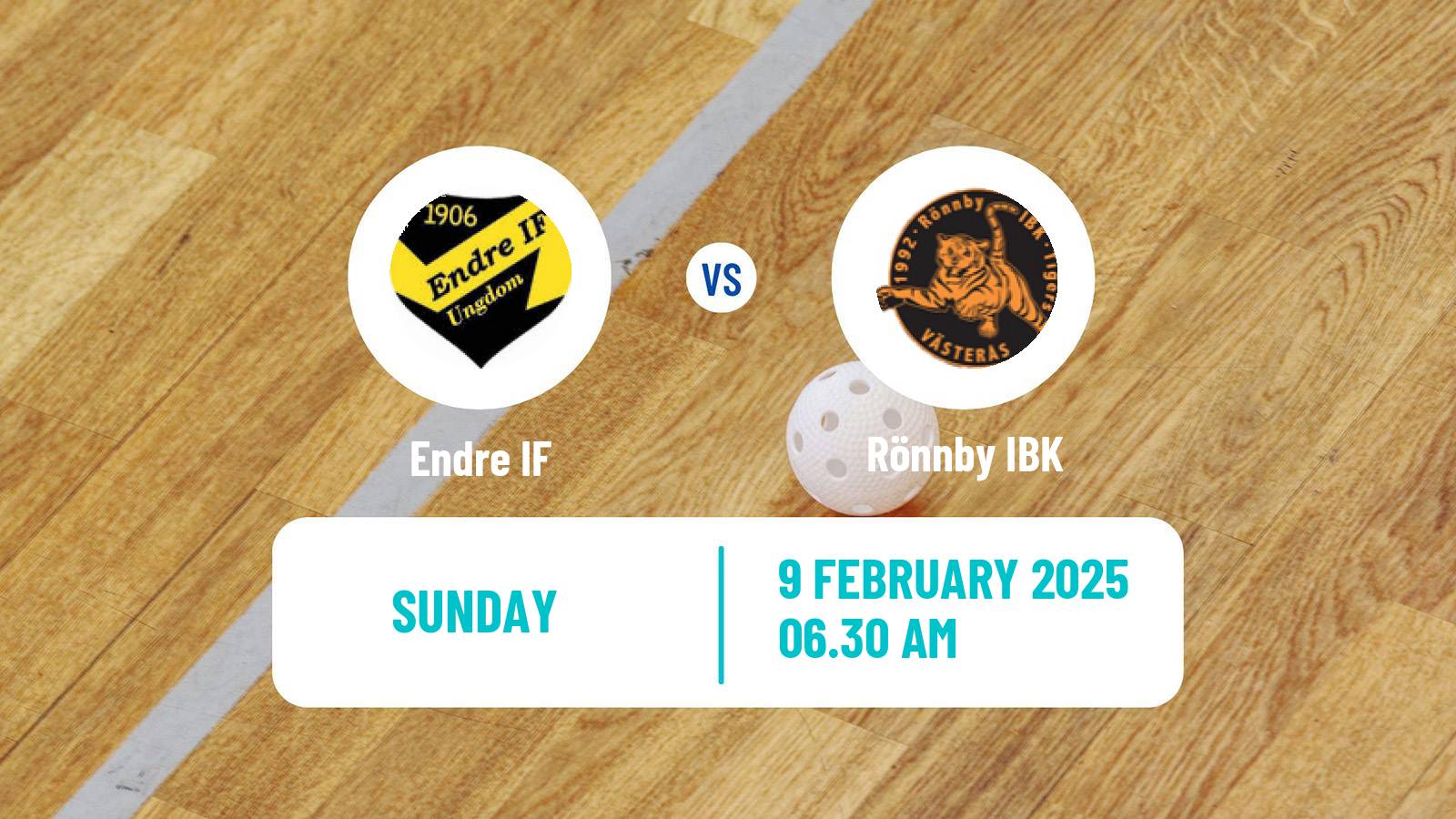 Floorball Swedish Superligan Floorball Women Endre IF - Rönnby IBK