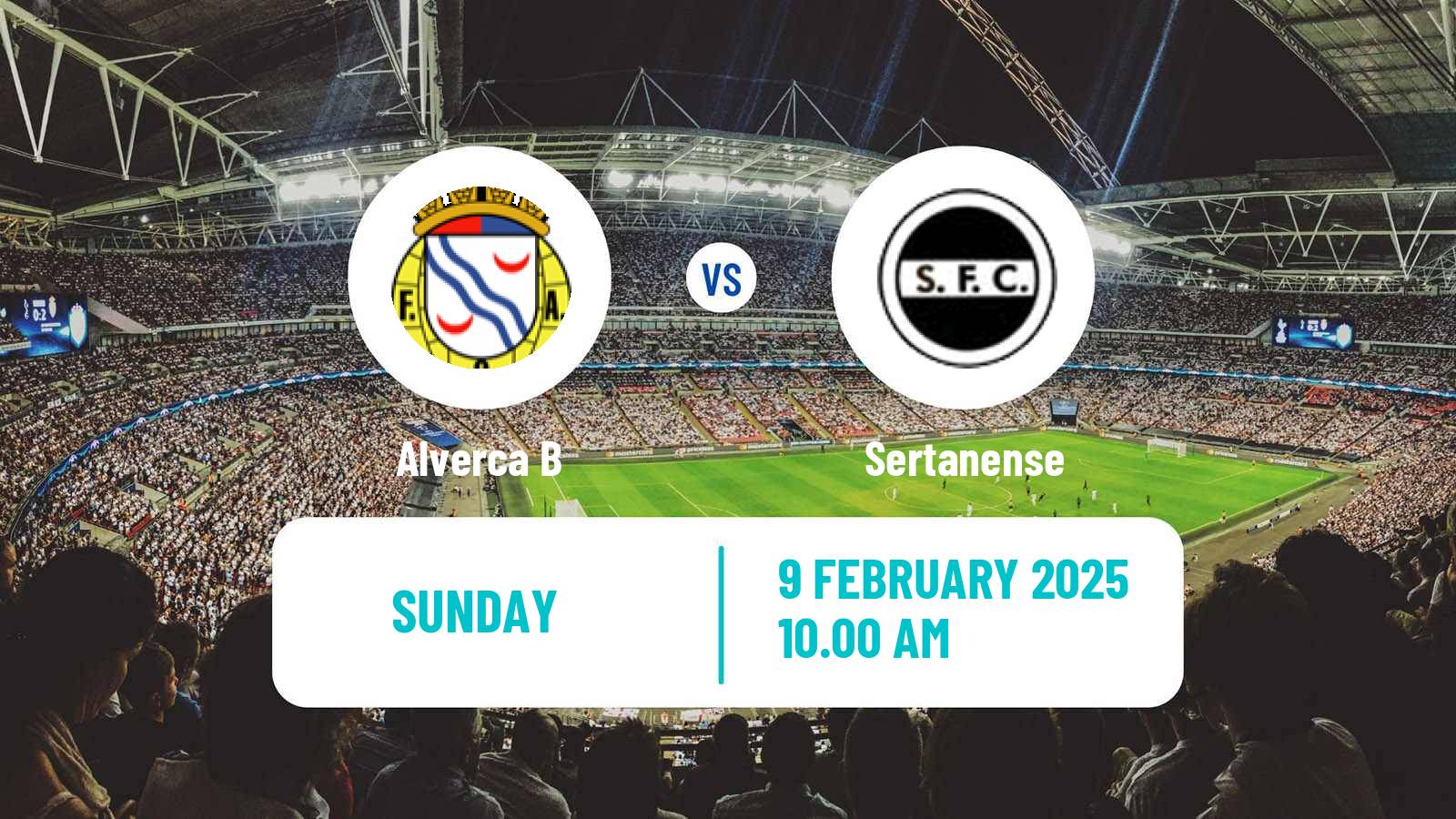 Football Campeonato de Portugal - Group C Alverca B - Sertanense