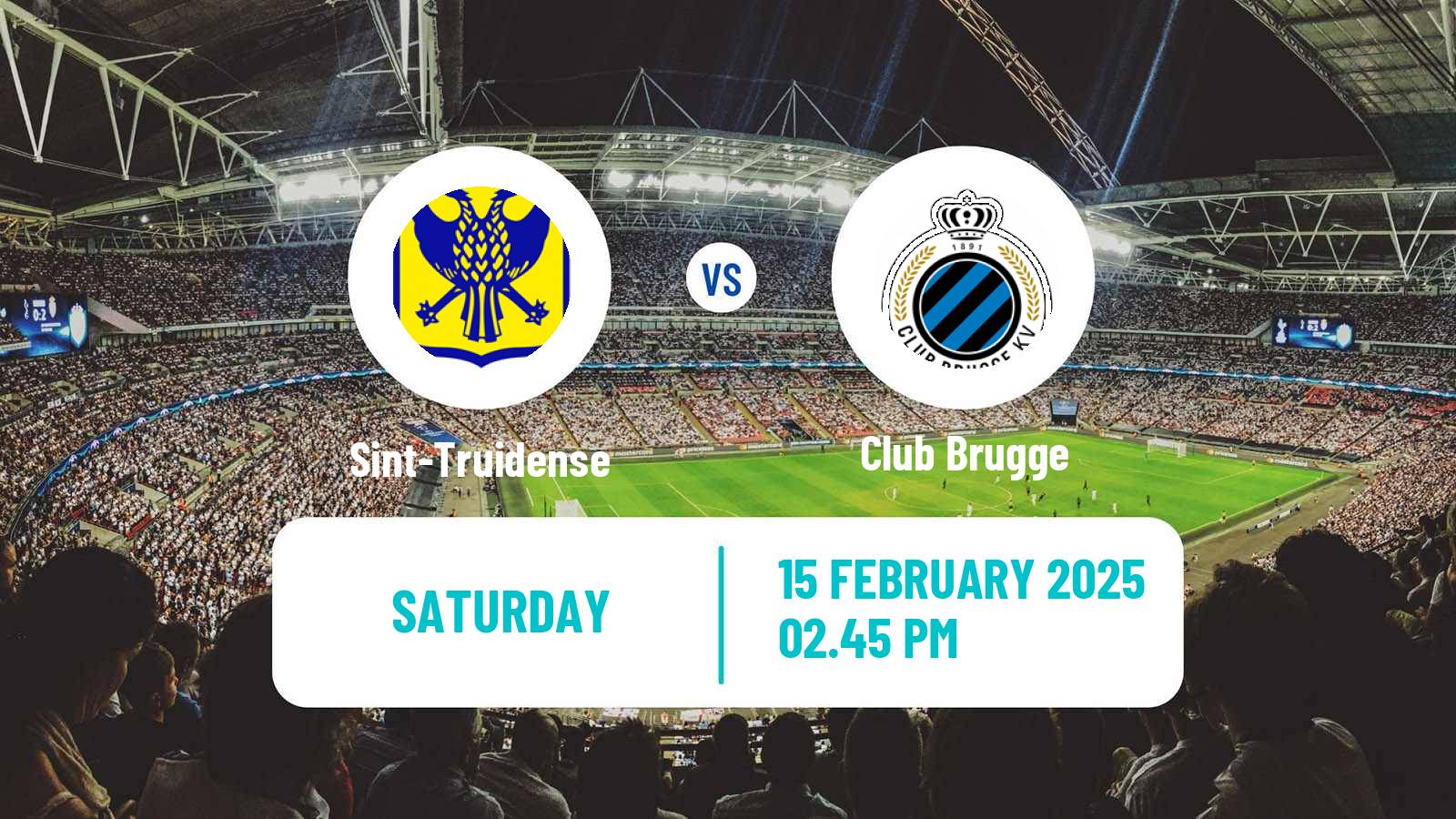 Football Belgian Jupiler Pro League Sint-Truidense - Club Brugge