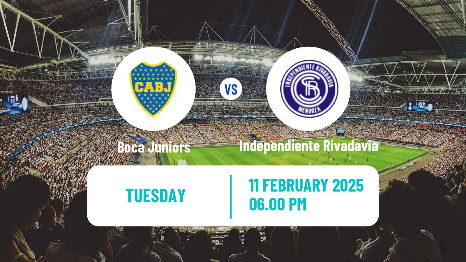 Soccer Argentinian Liga Profesional Boca Juniors - Independiente Rivadavia