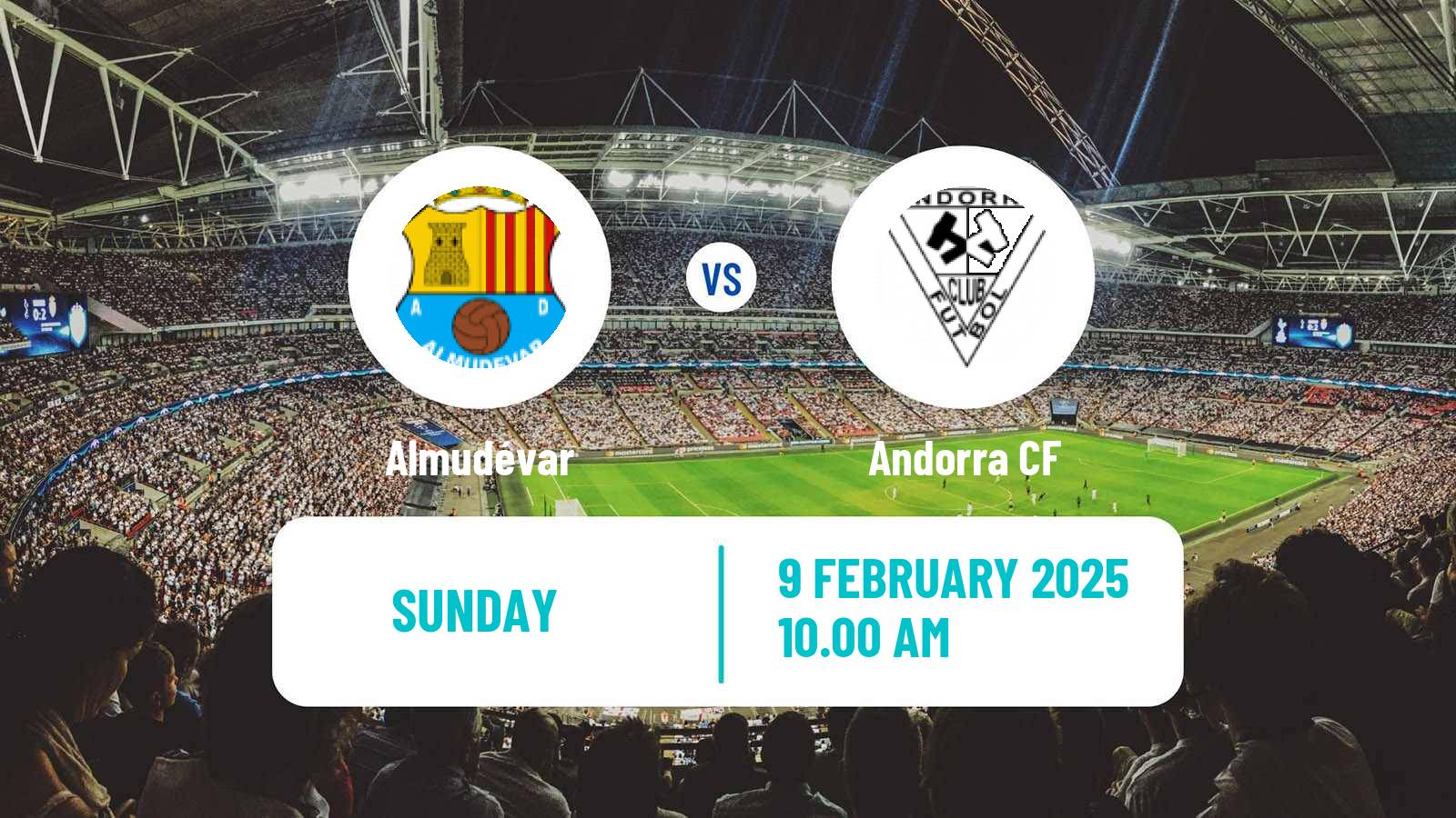 Football Spanish Tercera RFEF - Group 17 Almudévar - Andorra CF
