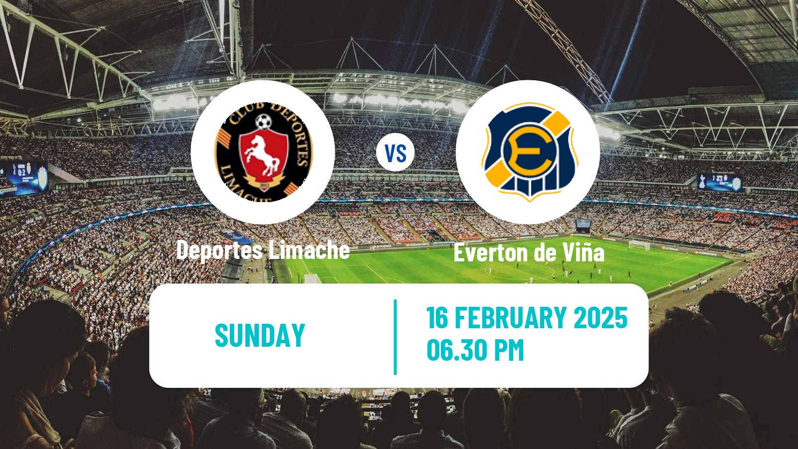 Soccer Chilean Primera Division Deportes Limache - Everton de Viña