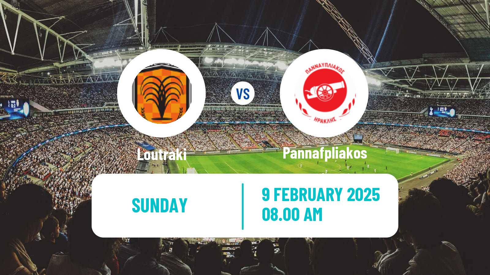 Soccer Greek Gamma Ethniki - Group 3 Loutraki - Pannafpliakos
