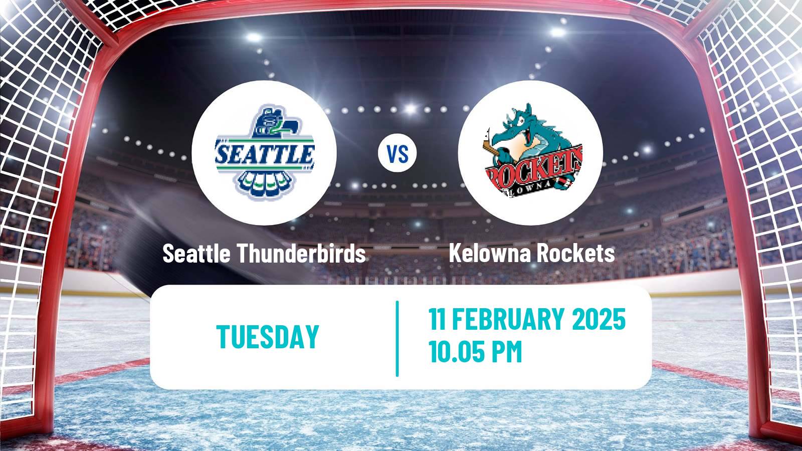 Hockey WHL Seattle Thunderbirds - Kelowna Rockets
