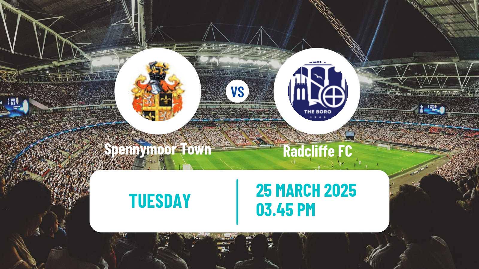 Soccer English National League North Spennymoor Town - Radcliffe