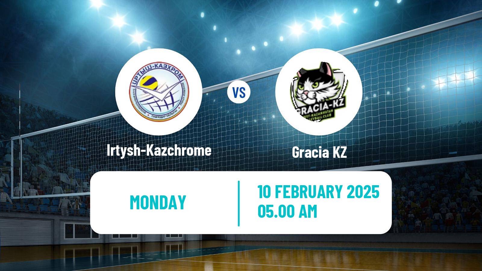 Volleyball Kazakh National League Volleyball Women Irtysh-Kazchrome - Gracia KZ