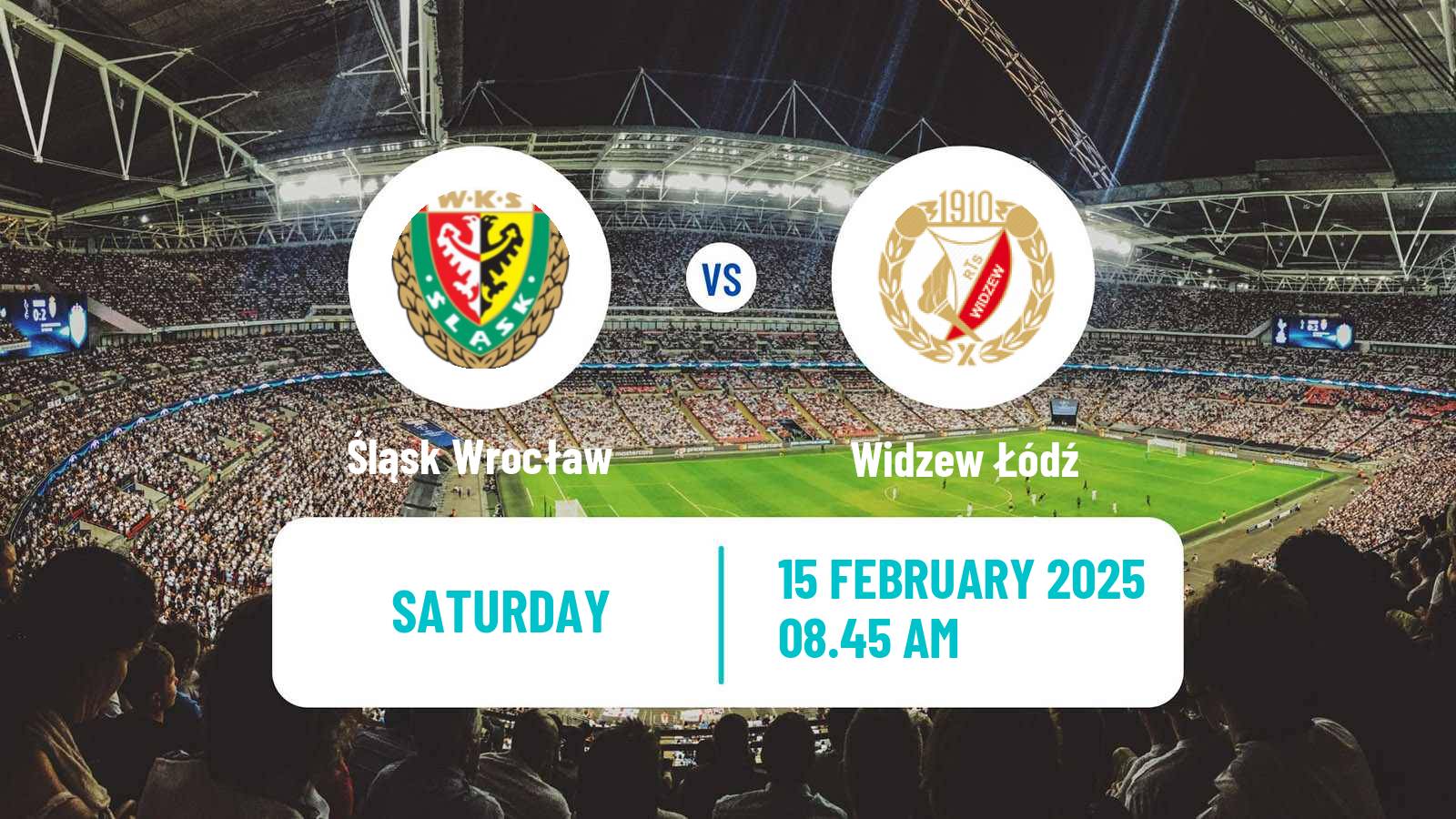 Soccer Polish Ekstraklasa Śląsk Wrocław - Widzew Łódź