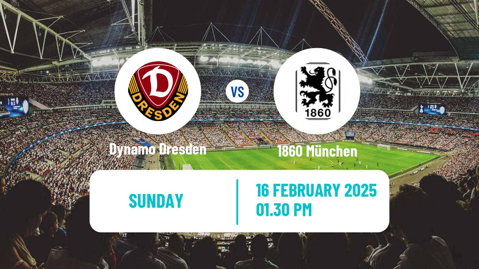 Soccer German 3 Bundesliga Dynamo Dresden - 1860 München