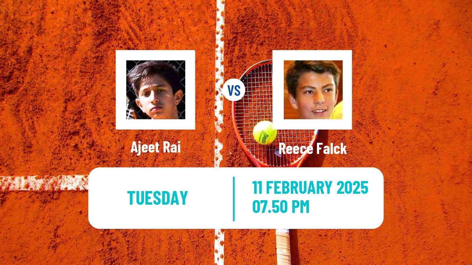 Tennis ITF M25 Timaru Men Ajeet Rai - Reece Falck