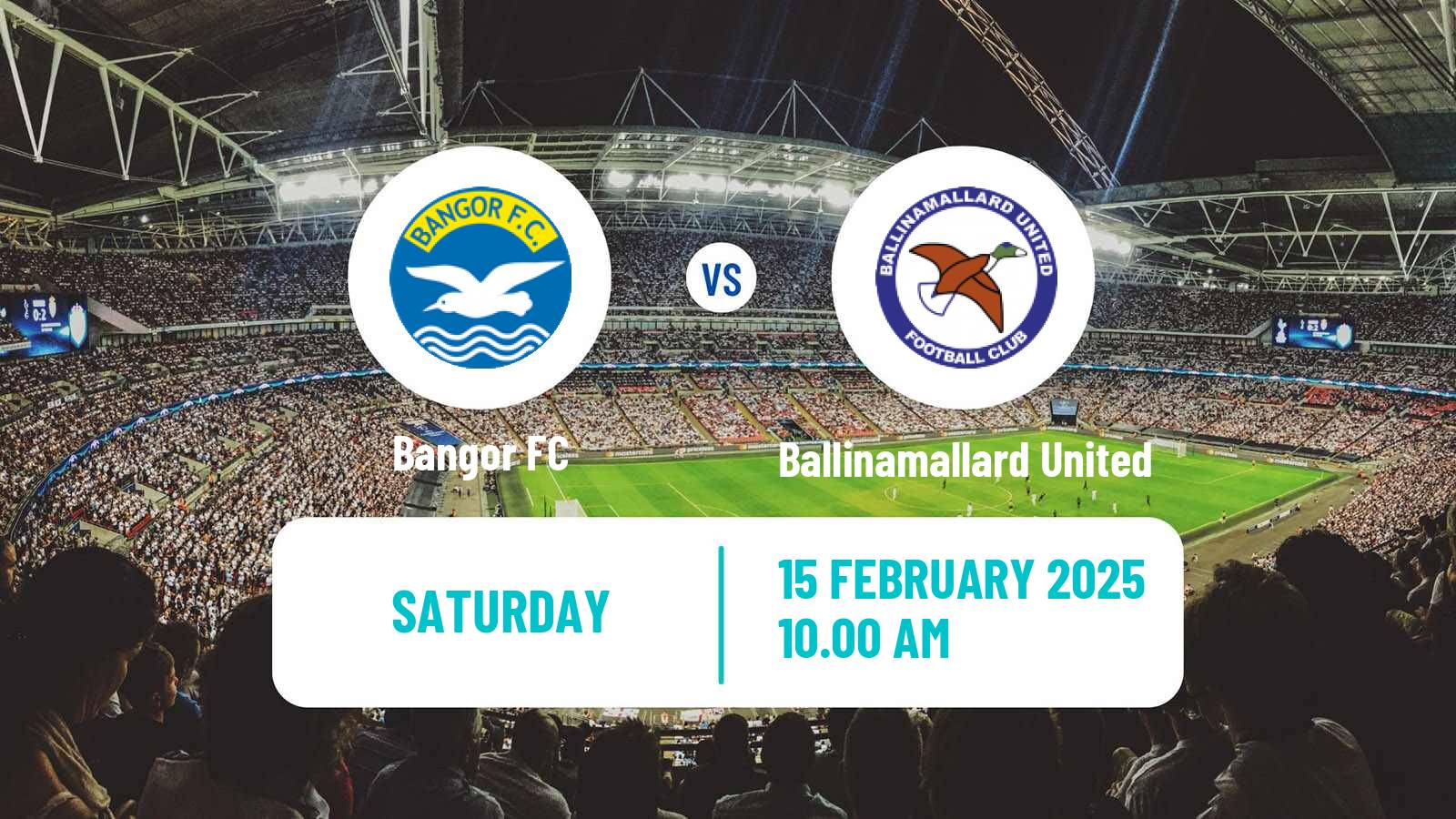 Soccer Northern Irish Championship Bangor - Ballinamallard United