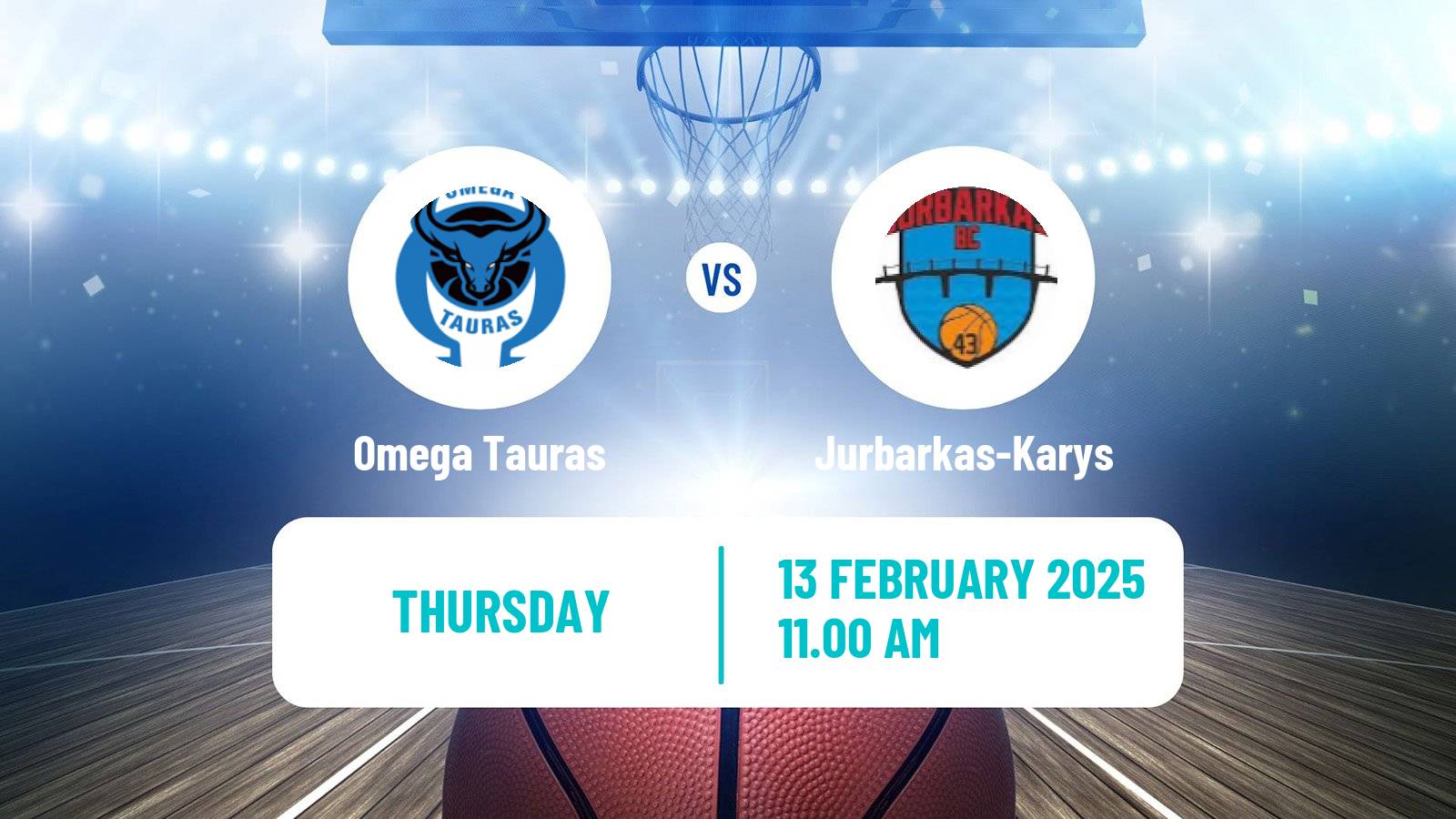 Basketball Lietuvos NKL Omega Tauras - Jurbarkas-Karys