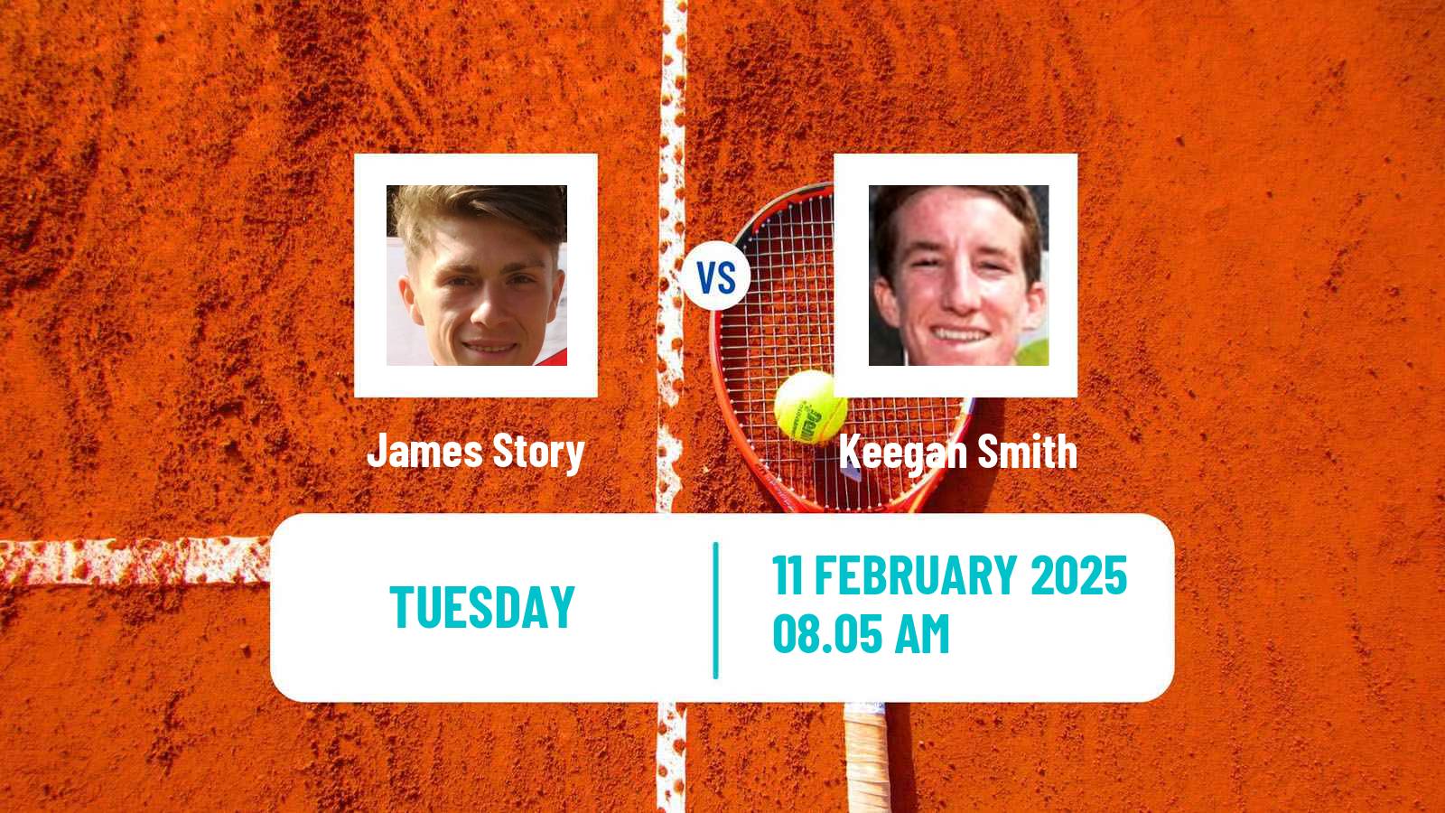 Tennis ITF M25 Roehampton Men James Story - Keegan Smith