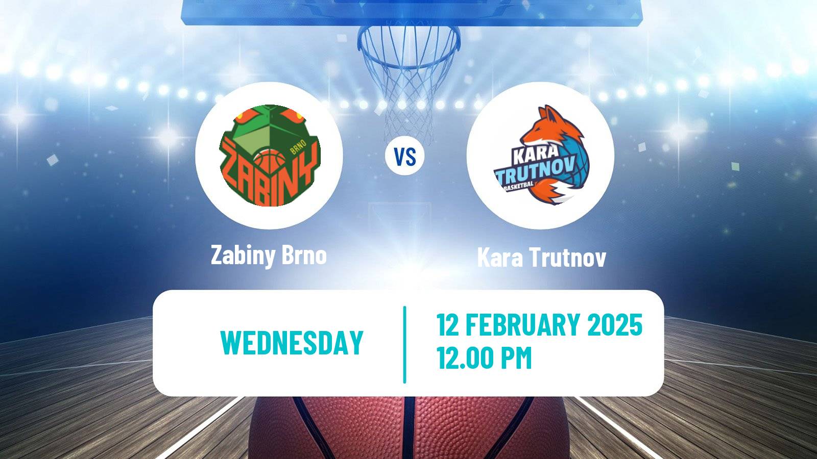 Basketball Czech ZBL Women Zabiny Brno - Kara Trutnov